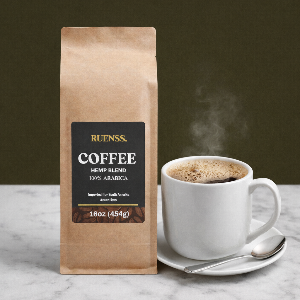 Hemp Coffee Blend: Tostado Medio.