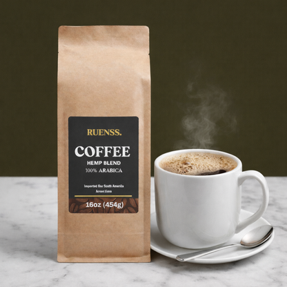 Hemp Coffee Blend: Tostado Medio.