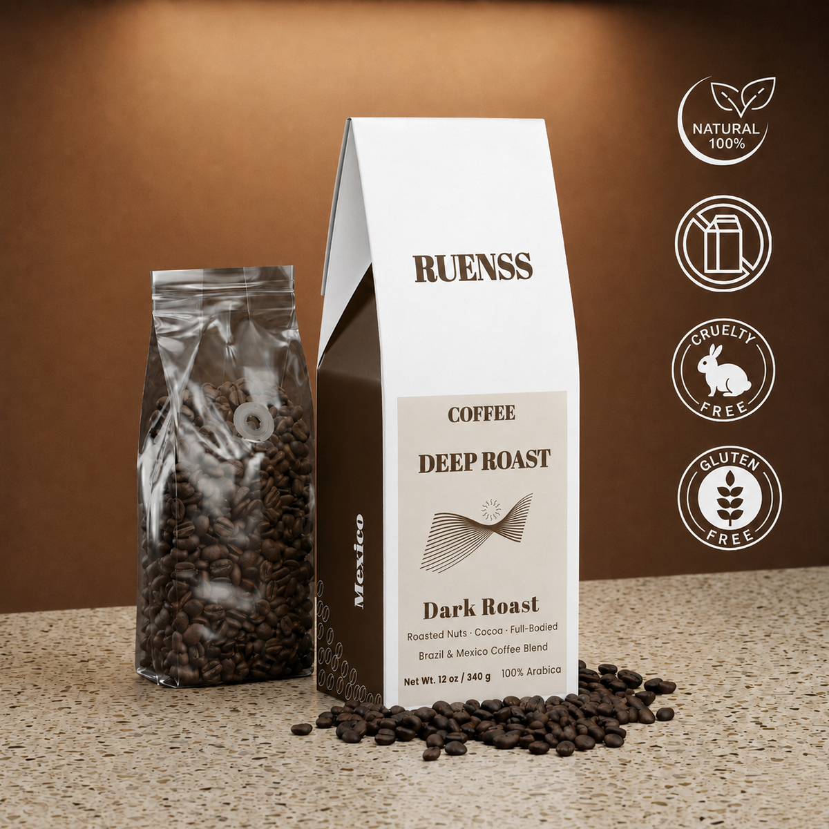 Deep Roast Coffee (Dark Roast)