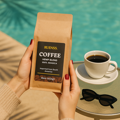 Hemp Coffee Blend: Tostado Medio ·