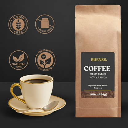 Hemp Coffee Blend: Tostado Medio.