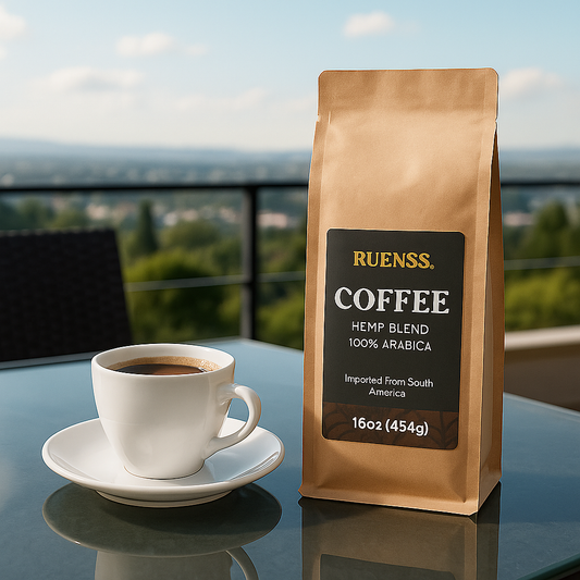 Hemp Coffee Blend: Tostado Medio ·